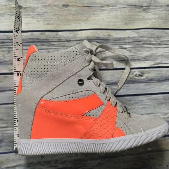 Coach Wedge Fashion Sneakers: Alexis Orange white - Picture 4 of 7
